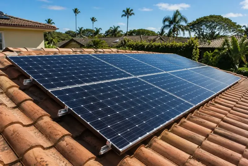 Installation de panneaux solaires à Os-Marsillon